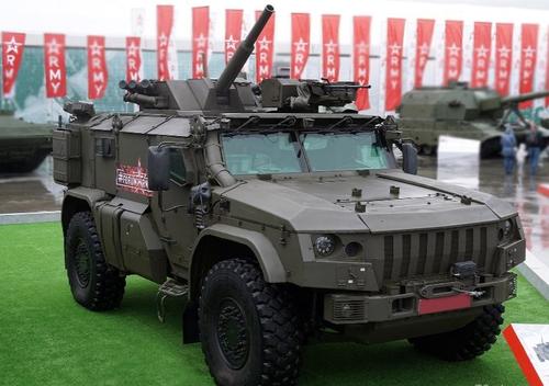 Миномёт «Дрок» на базе К-4386 «Тайфун-ВДВ»