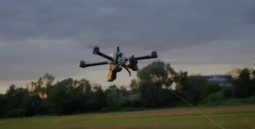 Nombran la principal desventaja del dron de fibra óptica "Príncipe Vándalo de Nóvgorod"