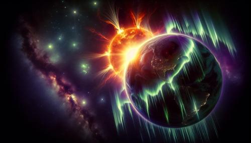 Another Blow: Earth Engulfed by Another Magnetic Storm