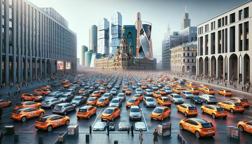 Количество автомобилей каршеринга в Москве достигло рекорда по итогам 2024 года: 40 тысяч машин