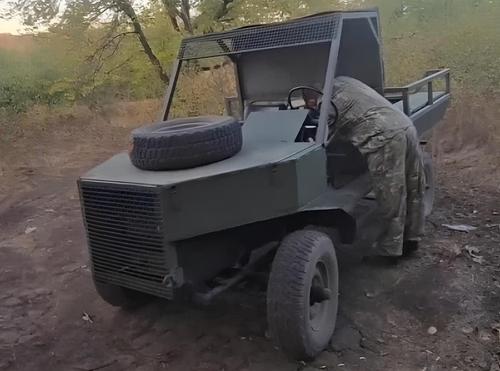 Un asombroso buggy hecho en casa entrará en servicio con los combatientes rusos: primer vistazo a la novedad