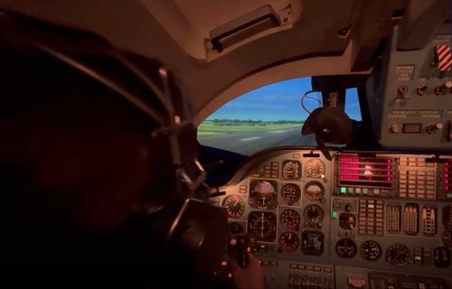 Летчики дальней авиации отработали нештатные ситуации на тренажере Ту-22М3