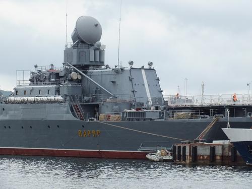 Flagship of the Pacific Fleet, the Guards missile cruiser project 1164 "Varyag"