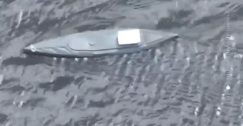 Pruebas del más reciente USV ruso