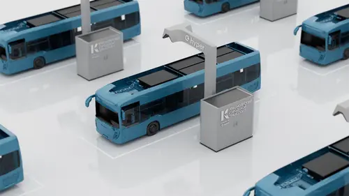 First super-fast charging stations for electric buses installed in Russia