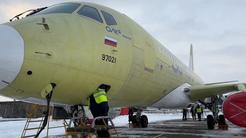 Las pruebas del avión SJ-100 continúan en la región de Moscú