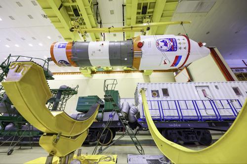 К старту готова: ракету «Союз» для запуска «Ресурс-П» № 5 собрали на Байконуре