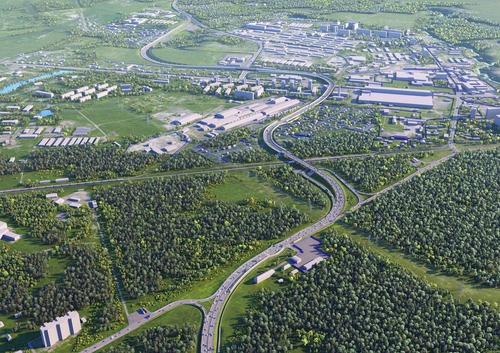 A number of new infrastructure facilities opened in Russia: a section of the Central Ring Road, a high-speed approach to the Crimean Bridge