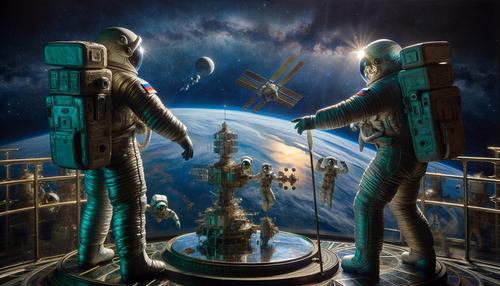 Cosmonauts Ovchinin and Wagner Successfully Complete Spacewalk