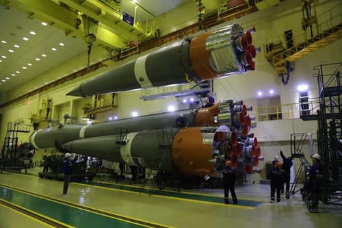На Байконуре готовят «Союз-2.1б» для нового спутника «Ресурс-П» № 5