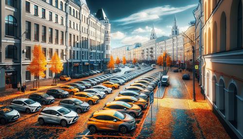 Москва стала мировым лидером по количеству автомобилей в каршеринге: 40 тысяч машин