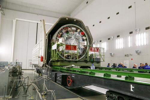 The "Resurs-P" No. 5 Spacecraft Fueling Completed at Baikonur
