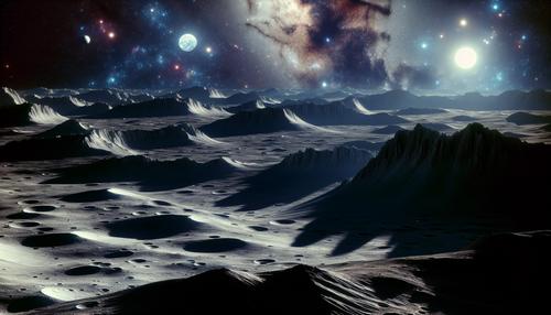 A map of the lunar polar regions was created in Moscow