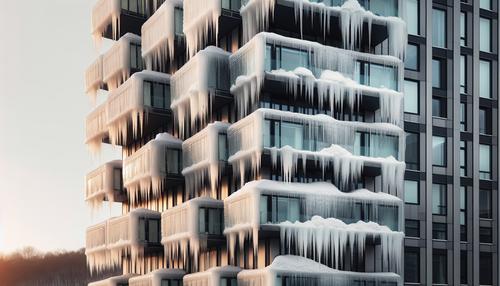 St. Petersburg invents a way to defeat icicles on high-rise buildings