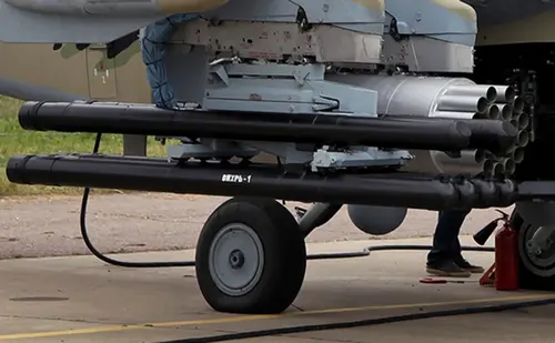 ракета «Вихрь-1» на подвеске ка-52М