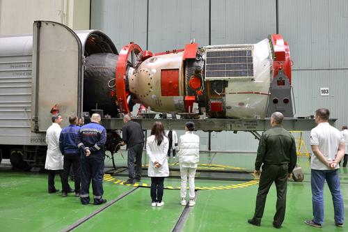 Пилотируемый корабль «Союз МС-27» доставили на Байконур