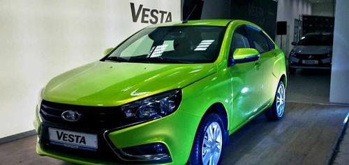 Седан LADA Vesta, старт продаж, 2015 год<br>