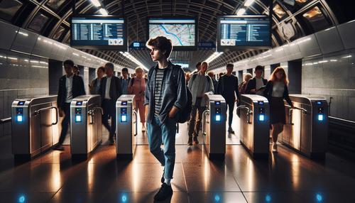 Московским студентам разрешили расплачиваться за проезд улыбкой