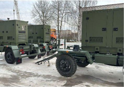 КМЗ поставит военным мобильные комплексы электроэнергии на прицепах АД60.1-2-ПН-2,5