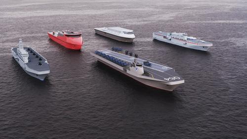 Promising project of the universal maritime complex "Varan" (064)