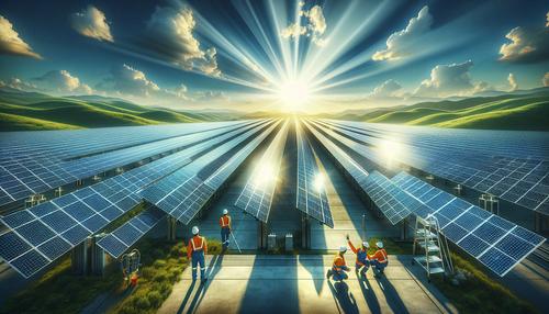 В России разработали инновационную призматическую солнечную электростанцию