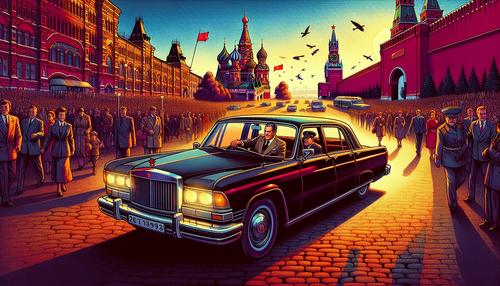 В Дубае выставили на продажу советский лимузин ЗИЛ: на машине возили Горбачёва