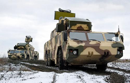 Боевые машины ЗРК «Тор-М2»