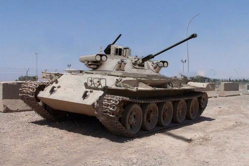 Т-62М с боевым модулем «Бережок»