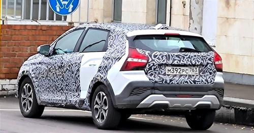 Тесты LADA Iskra Cross: новые задние фонари и отсутствие рейлингов на крыше