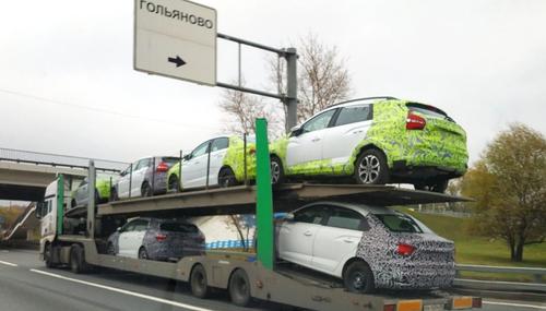 Новый LADA Iskra замечен на МКАД: модели готовят к сертификационным испытаниям