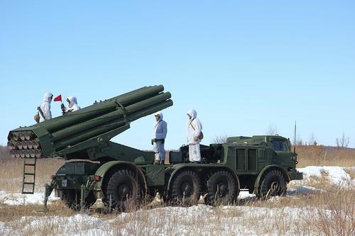 Боевая машина 9П140 на доработанном шасси ЗИЛ-135ЛМ