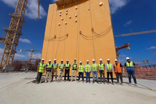 The site of the El-Dabaa NPP in Egypt
