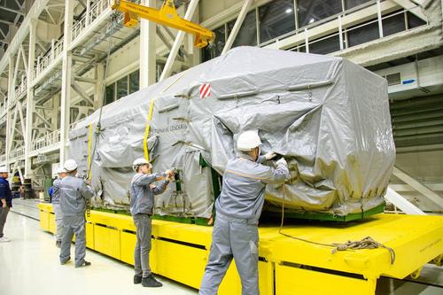 El nuevo satélite radar ruso "Cóndor-FKA" № 2 llegó a Vostochny