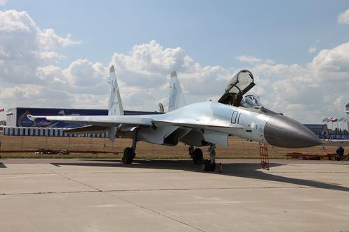 Су-35С на праздновании столетия ВВС России