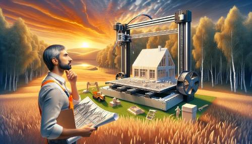 В Томске установят 3D-принтер для создания домов