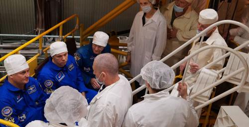 На Байконуре провели контрольный осмотр корабля «Союз МС-26» перед стартом