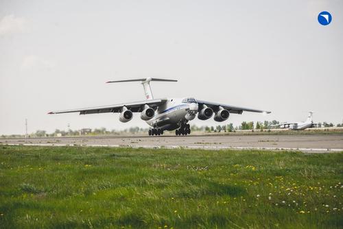 New Il-76MD-90A heavy military transport aircraft delivered to the Ministry of Defense of the Russian Federation