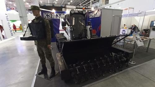 Rostec has created a robot sapper - for detecting and eliminating anti-personnel mines