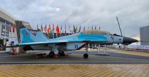A "live" MiG-35 fighter will be shown for the first time at the Patriot Exhibition Center near Moscow
