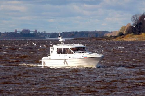Vympel 8100 composite boat.