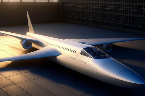 La configuración aproximada del avión supersónico de pasajeros sigue siendo un misterio, solo se puede suponer.<br>