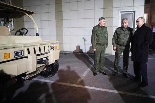 Putin, Shoigu, Gerasimov