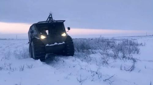 Испытали «Архант-10» в сорокаградусные морозы Ямала и с водителем в кабине - в обоих случаях транспорт справился с работой без поломок и проблем<br>
