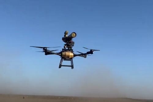 Video of "Perun-F" Anti-Tank Drone Tests Emerges