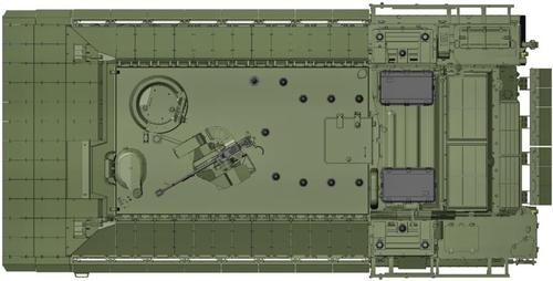 Control vehicle based on T-90M