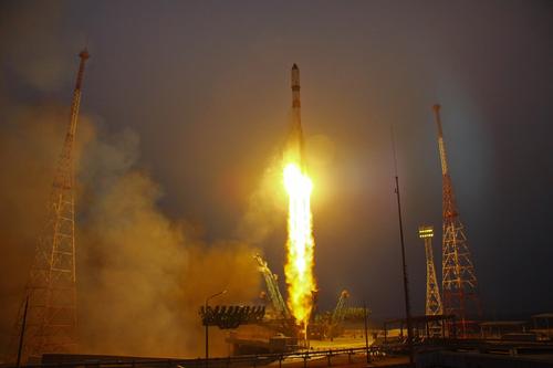 Трансляция запуска велась в соцсетях «Роскосмоса»