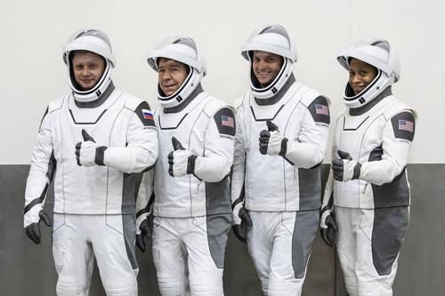 Российский космонавт Александр Гребёнкин прибыл на МКС с астронавтами NASA
