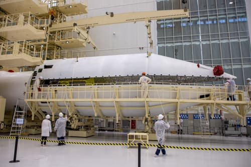 No Comments: Space Head Unit Assembled for Russian Angara-A5 Rocket