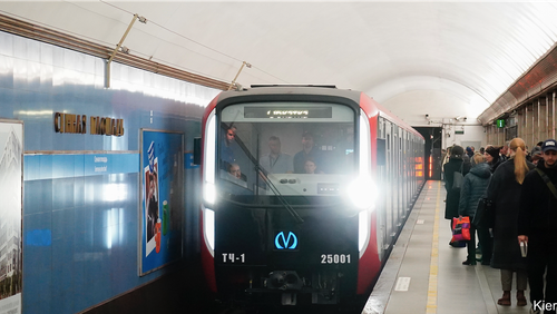 Baltiets in the St. Petersburg Metro
