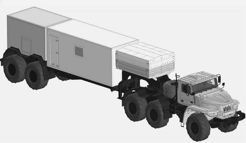 Запатентован новый морозоустойчивый арктический автопоезд от «Урала»